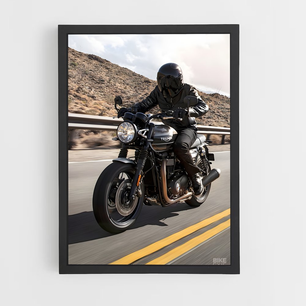 Poster Speed Twin Éclatant – affiche Triumph (vue 2)